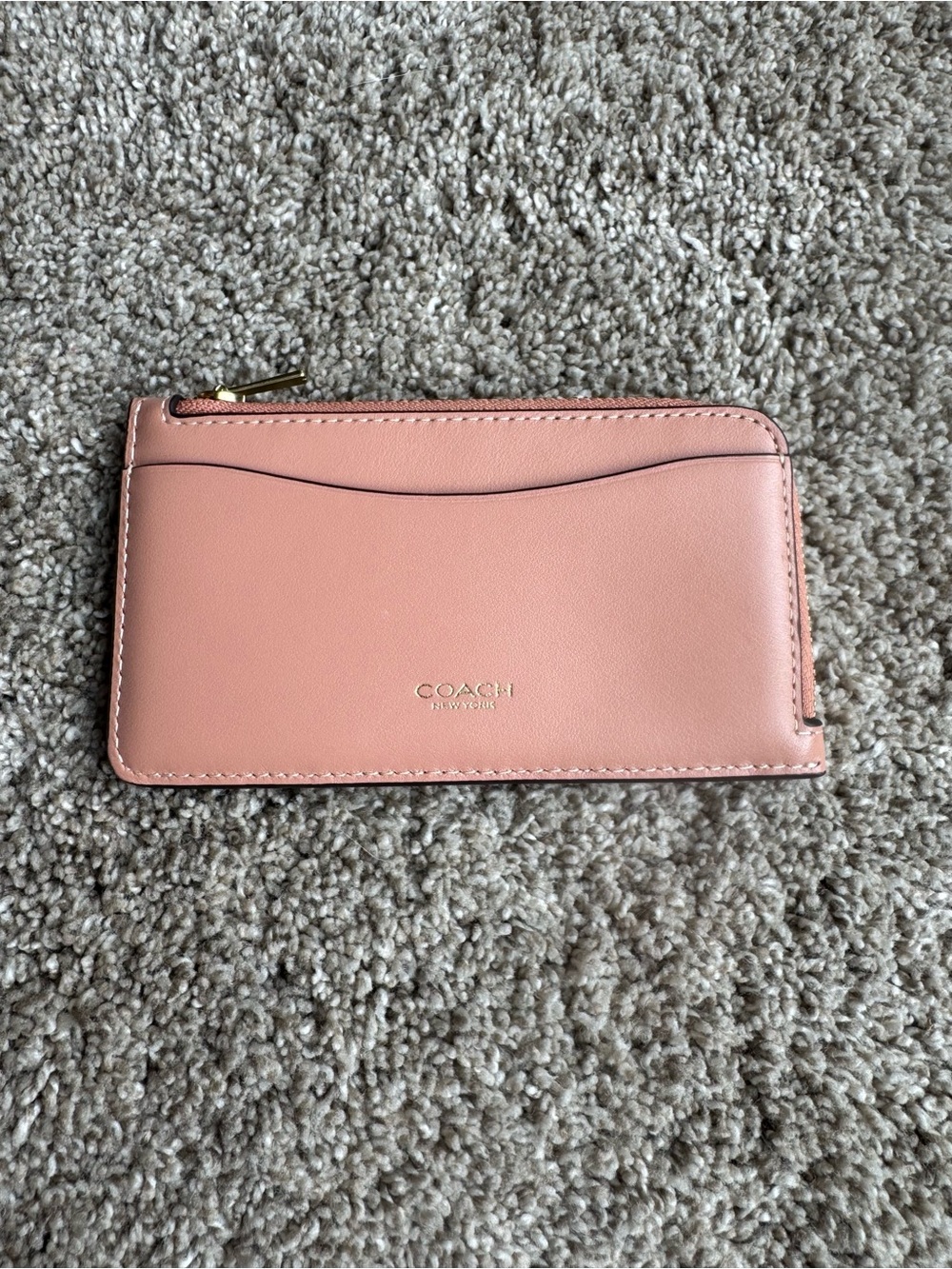 Coach Women's New York Zip Card Case